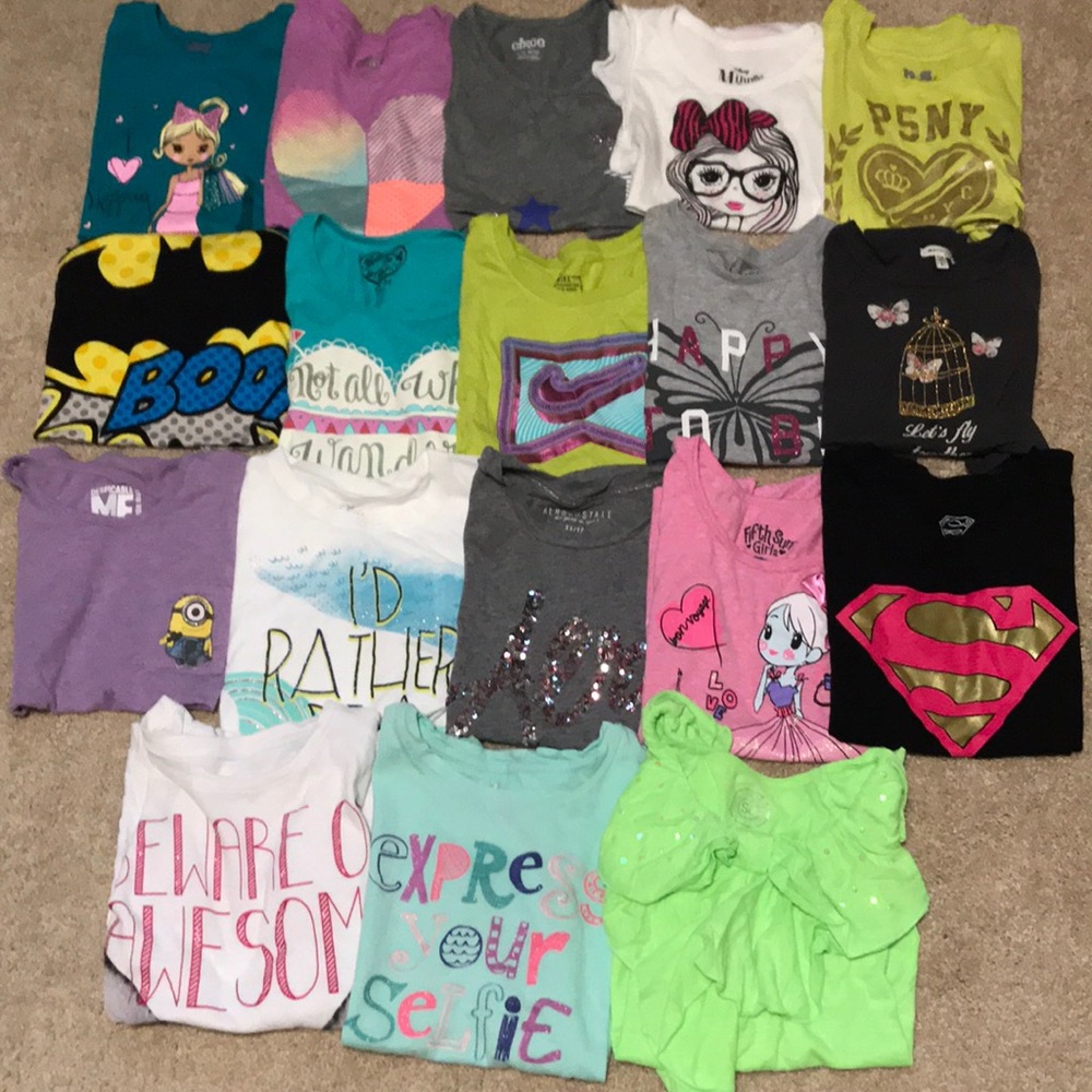 Lot of girl clothes size 10-12